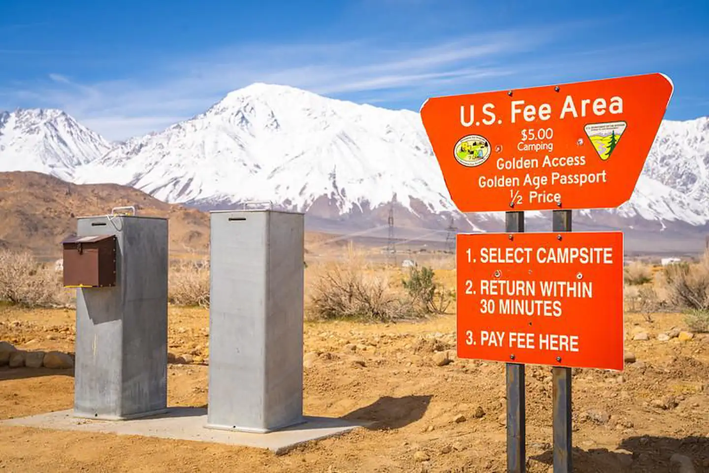 Pleasant Valley Pit Campground — Pleasant Valley Entrance