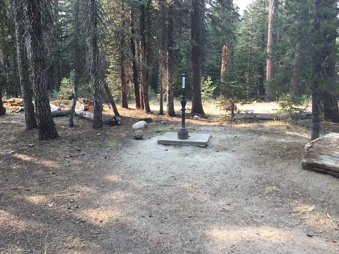 Lake Alpine Campground — Well water pump