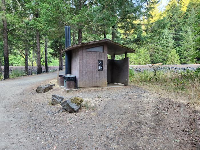 Three C Rock Campground — Three C Rock Campground Toilet