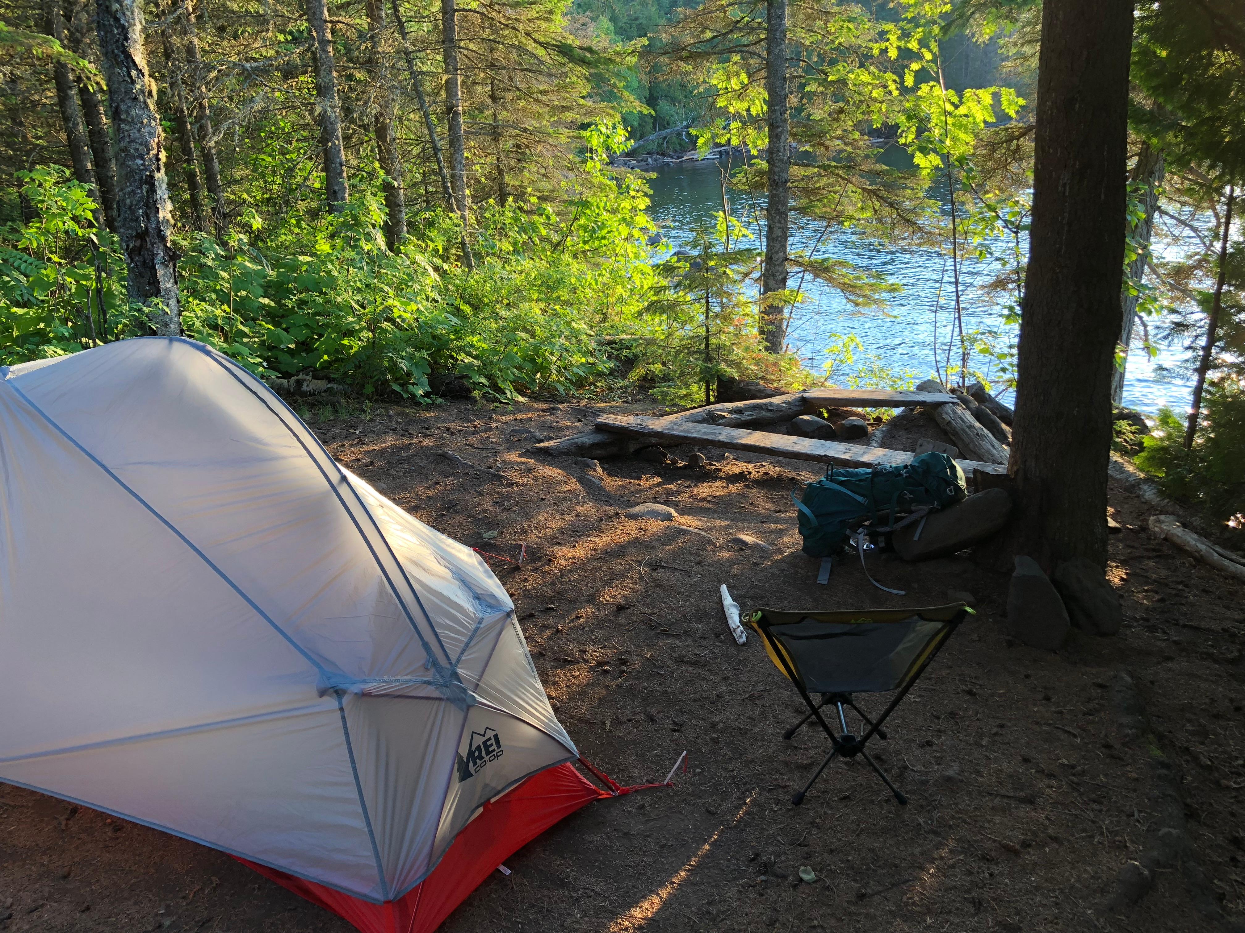 Huginnin Cove Campground — Huginnin Cove Campground Tent Site #2