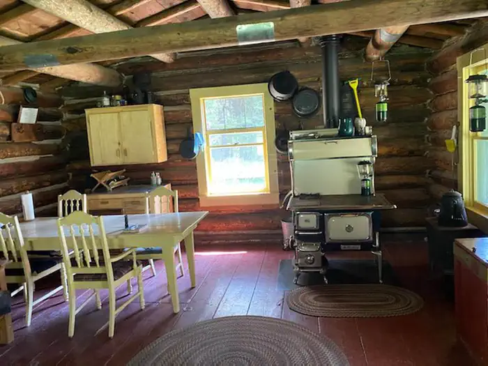 Kenck Cabin — Kenck Cabin Interior