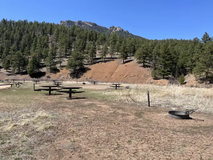 Osprey — Osprey CG - View from Campsite #13 across campground