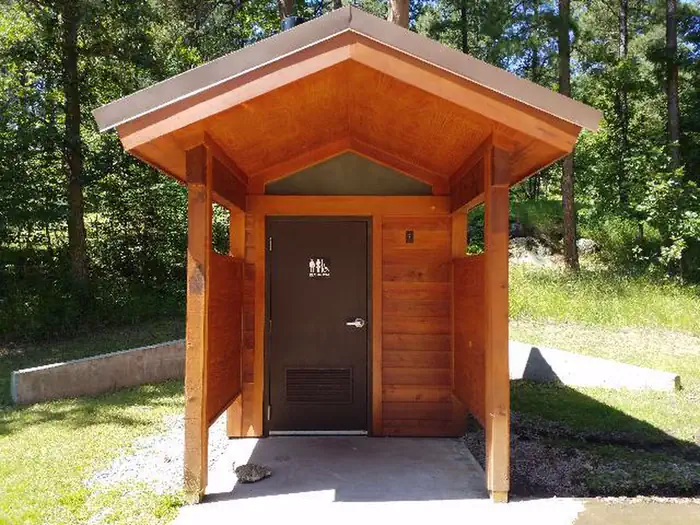 Horsethief Lake Campground — Toilet