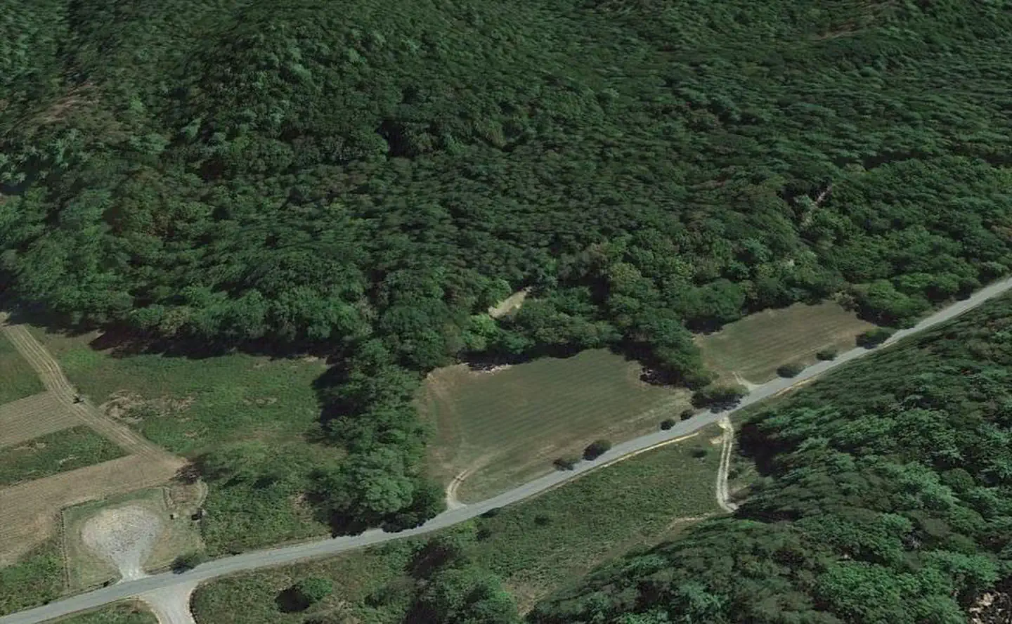 Caldwell Fields Group Campground — View From the Sky