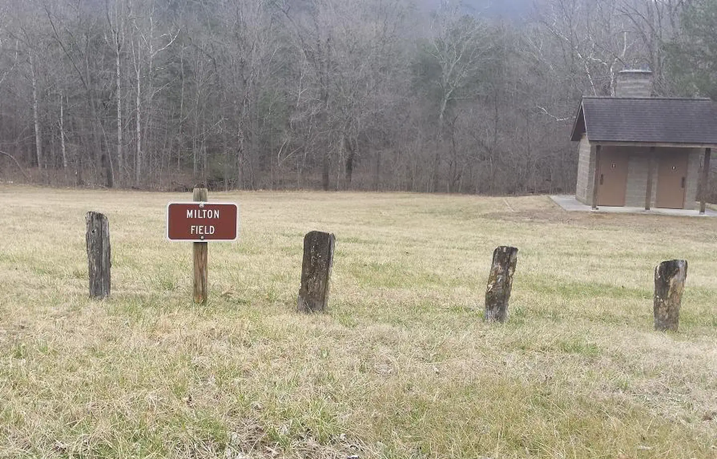 Caldwell Fields Group Campground — Restroom