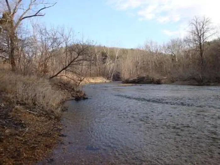 Red Bluff Campground — Huzzah Creek