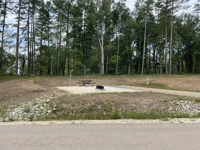Red Bluff Campground — Typical Single Electric Site