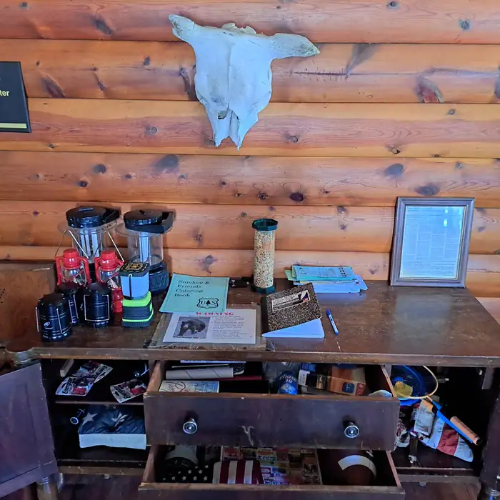 La Prele Guard Station — Lanterns and Entertainment