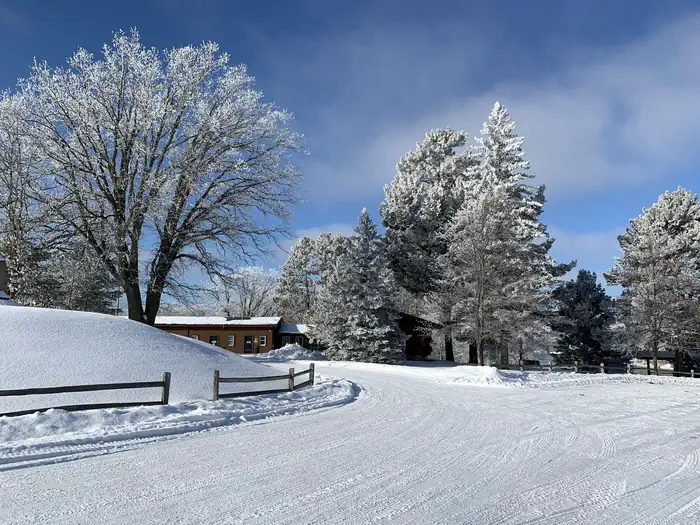 Sandy Lake — Winter at the Sandy Lake Dam