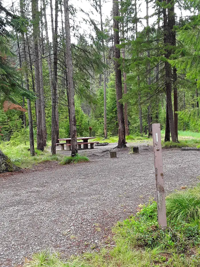 Cabin City Campground — Loop A Site 1