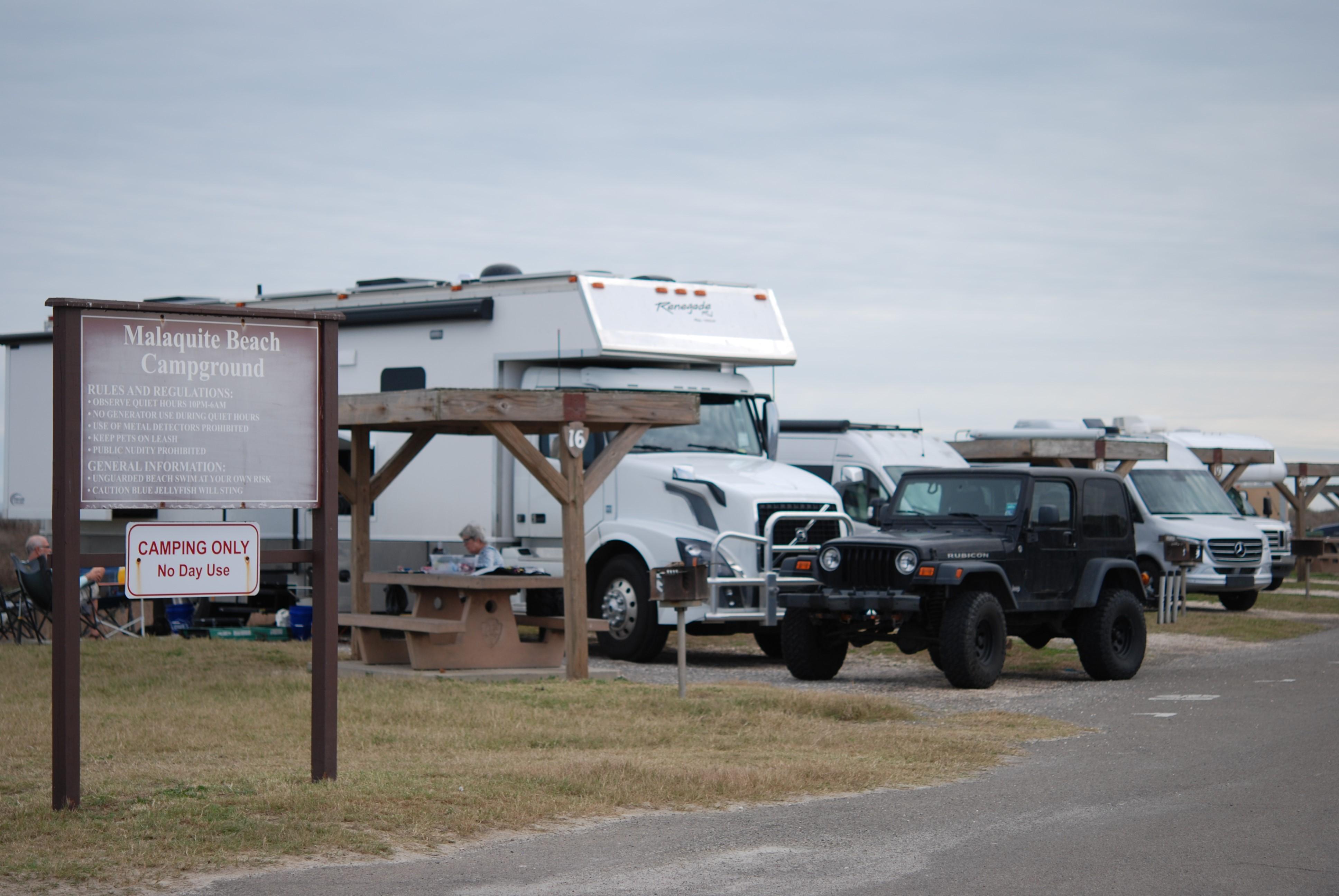 Malaquite Campground — Malaquite Campground Gravel sites