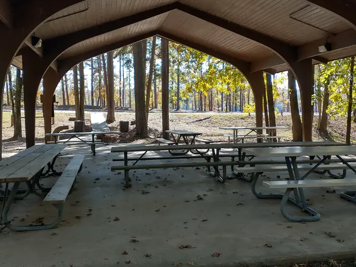 Self Creek — Backside of pavilion