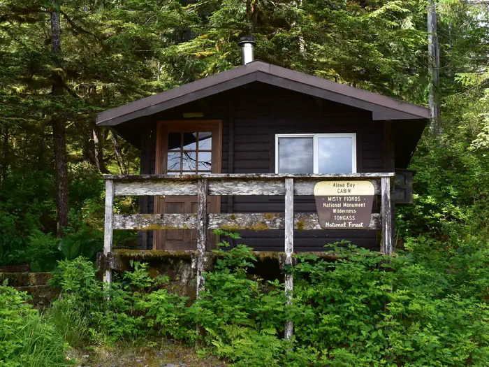 Alava Bay Cabin — Alava Bay Cabin Facing the front