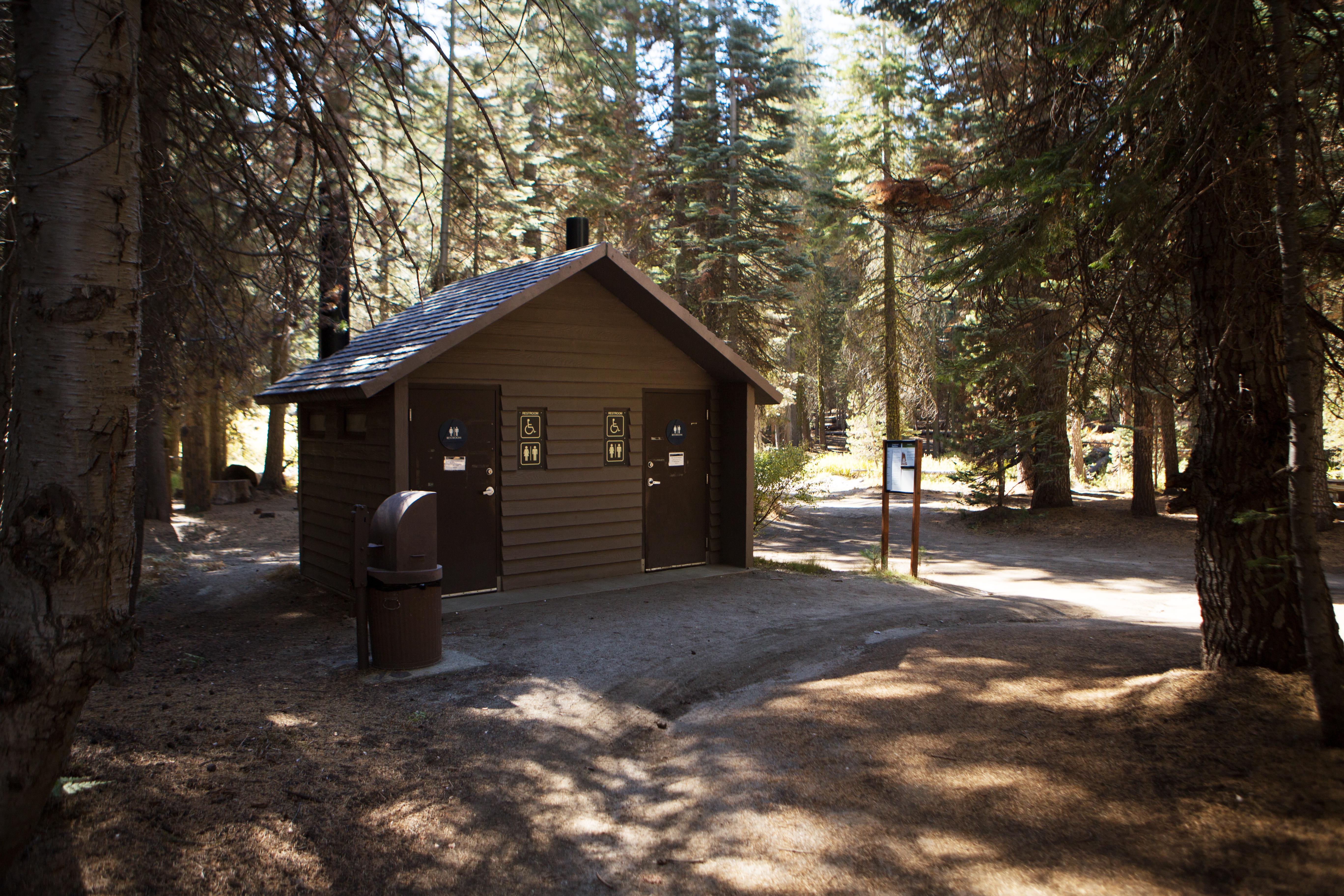 Tamarack Flat Campground — Tamarack Flat Campground Restroom Facility