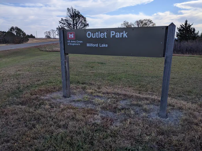 Outlet Park — Outlet Park Entrance Sign