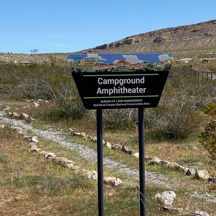 Red Rock Canyon Campground — Amphitheater