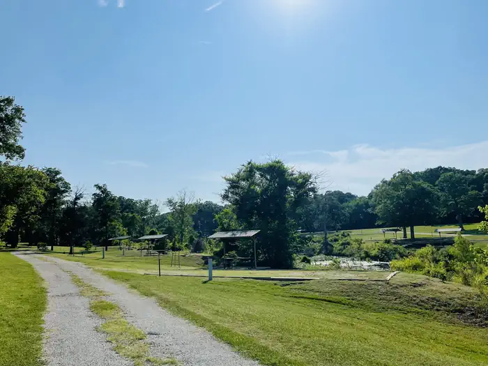 Buncombe Creek — A photo of facility BUNCOMBE CREEK with Picnic Table, Electricity Hookup, Fire Pit, Water Hookup