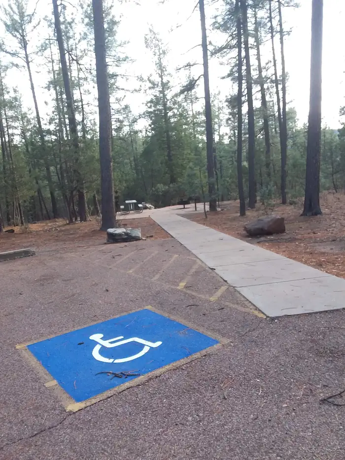 Sharp Creek — Sharp Creek Handicap-accessible Campsites