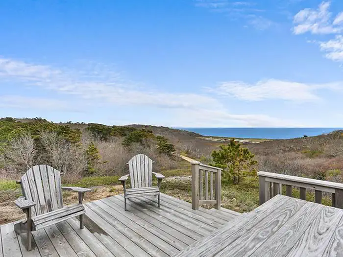 Bay View House — A view from the deck of the Bay View House