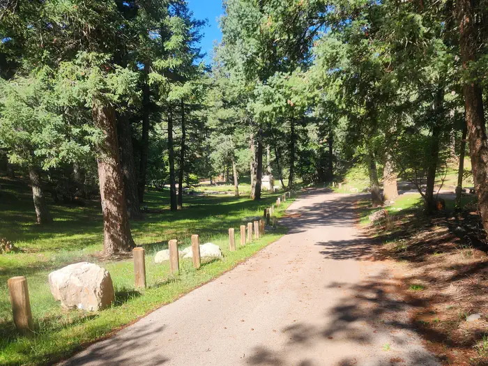 Deerhead Campground — View of the CG from the West end