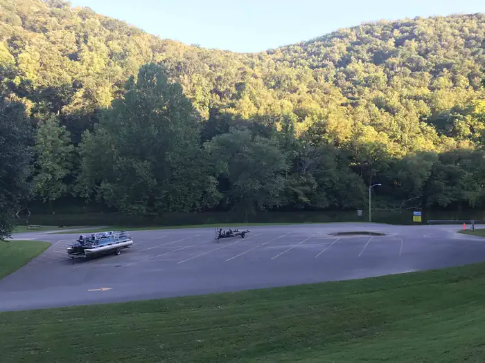 Gerald Freeman Campground — Boat Parking
