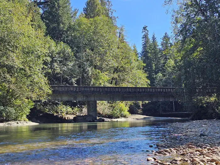 Silver Fir Campground — View of North Fork Nooksack River