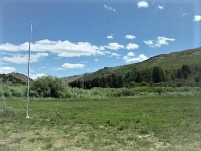 Mink Creek Group Site Campground — A grassy field that is part of Mink Creek Group Site