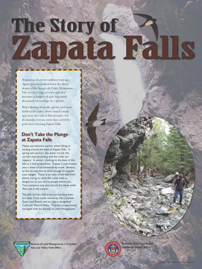 Zapata Falls Campground — Zapata Falls Info