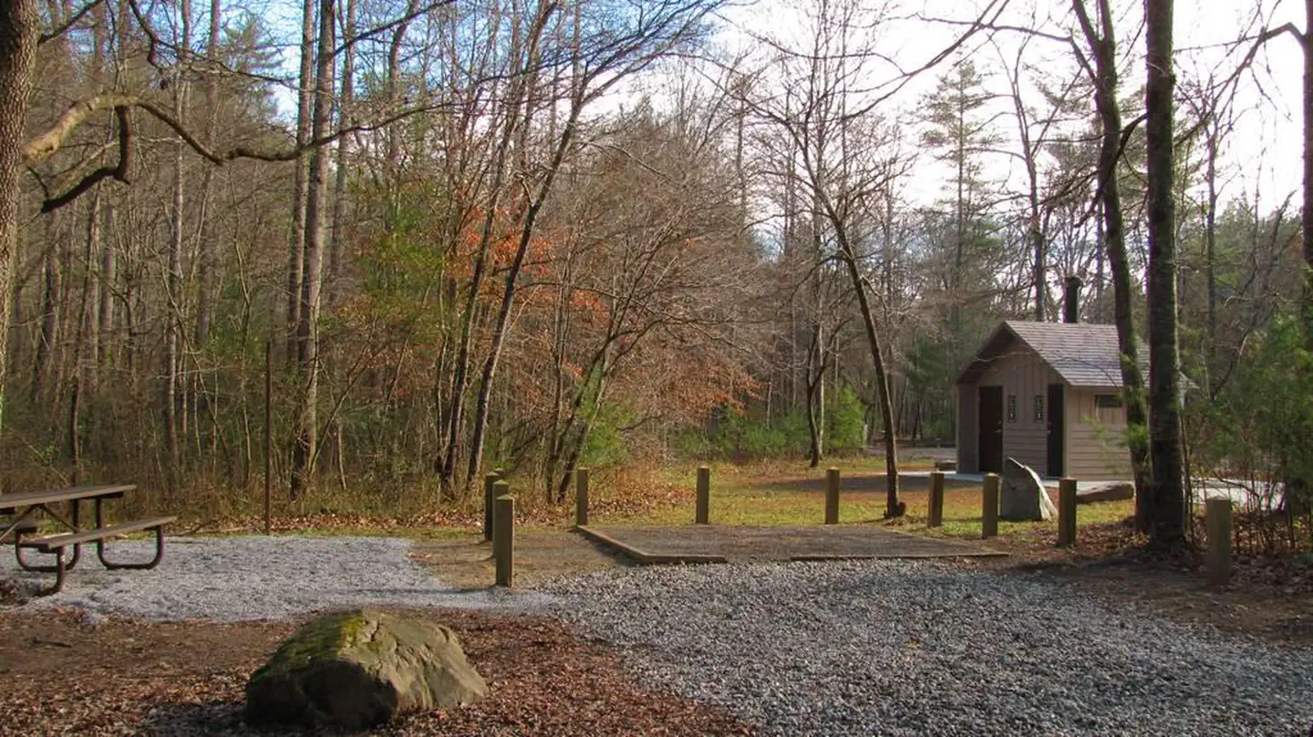 Deep Hole Campground — Vault Toilet