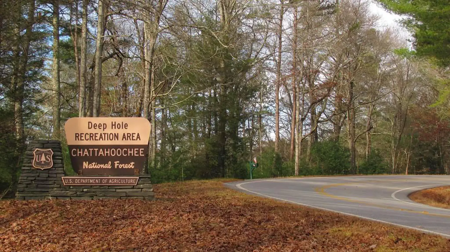 Deep Hole Campground — Portal Sign
