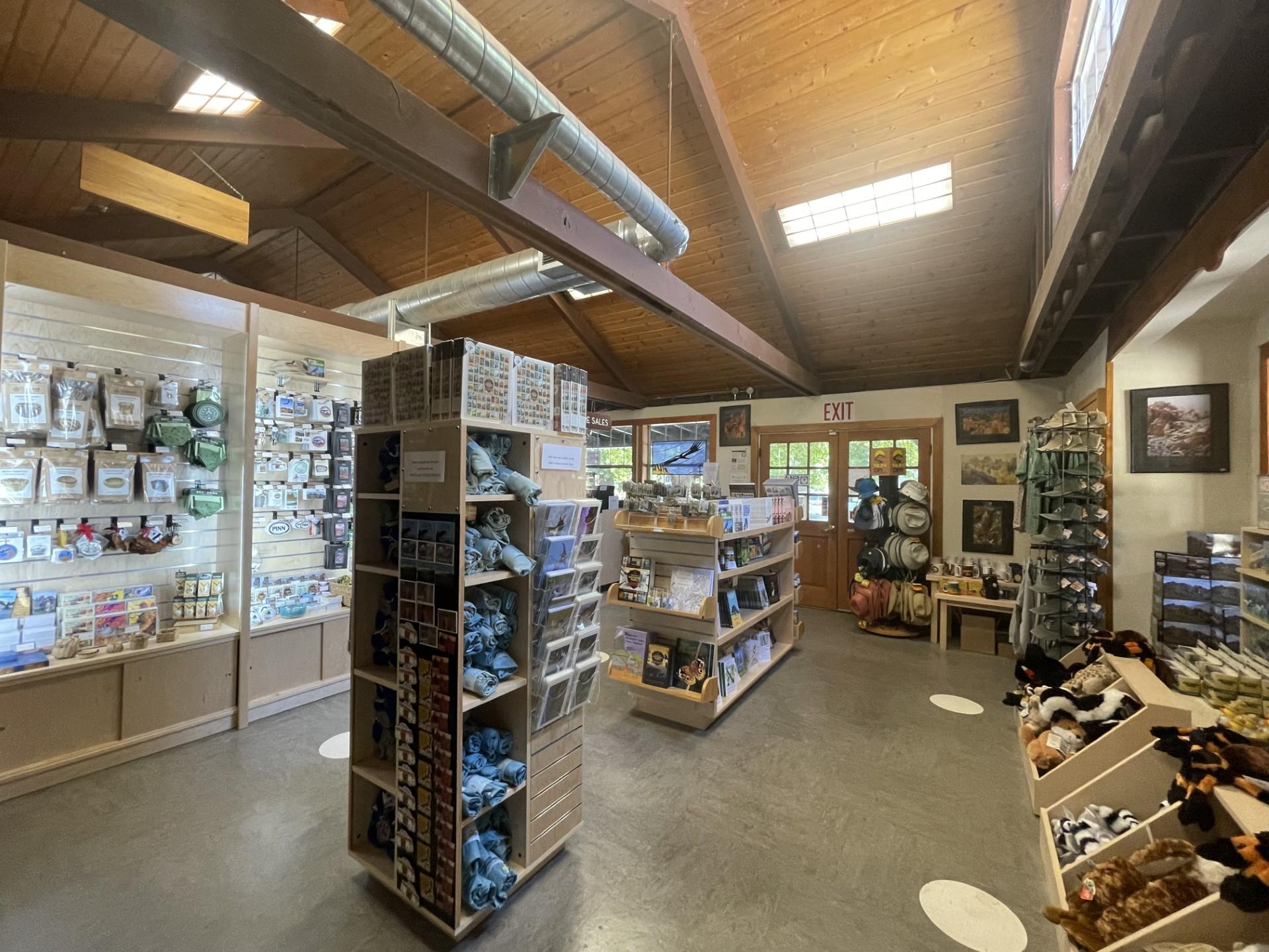 Pinnacles Campground — Park Store merchandise