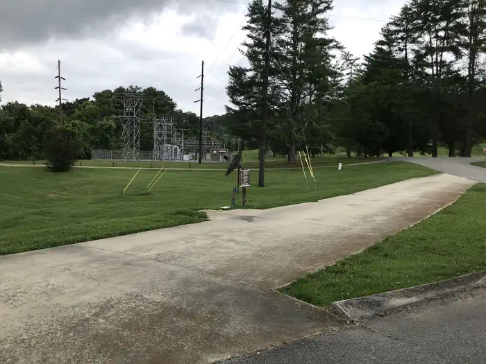 Dale Hollow Damsite — Dump Station Outside of Park Area