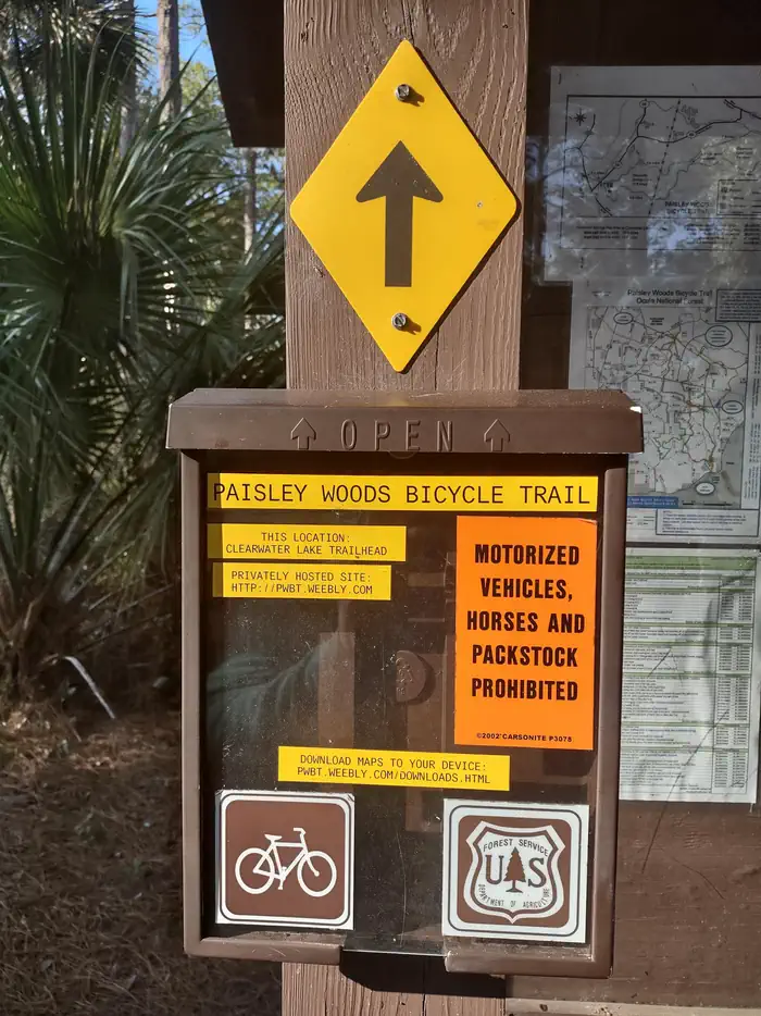 Clearwater Lake Campground — Trail information