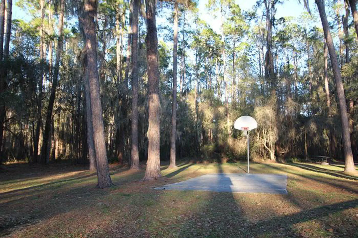 Ocean Pond Campground — Basketball court