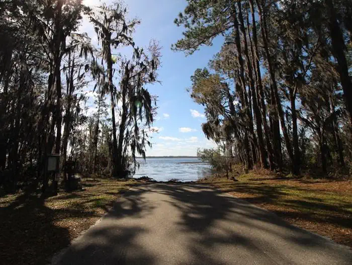 Ocean Pond Campground — Boat ramp