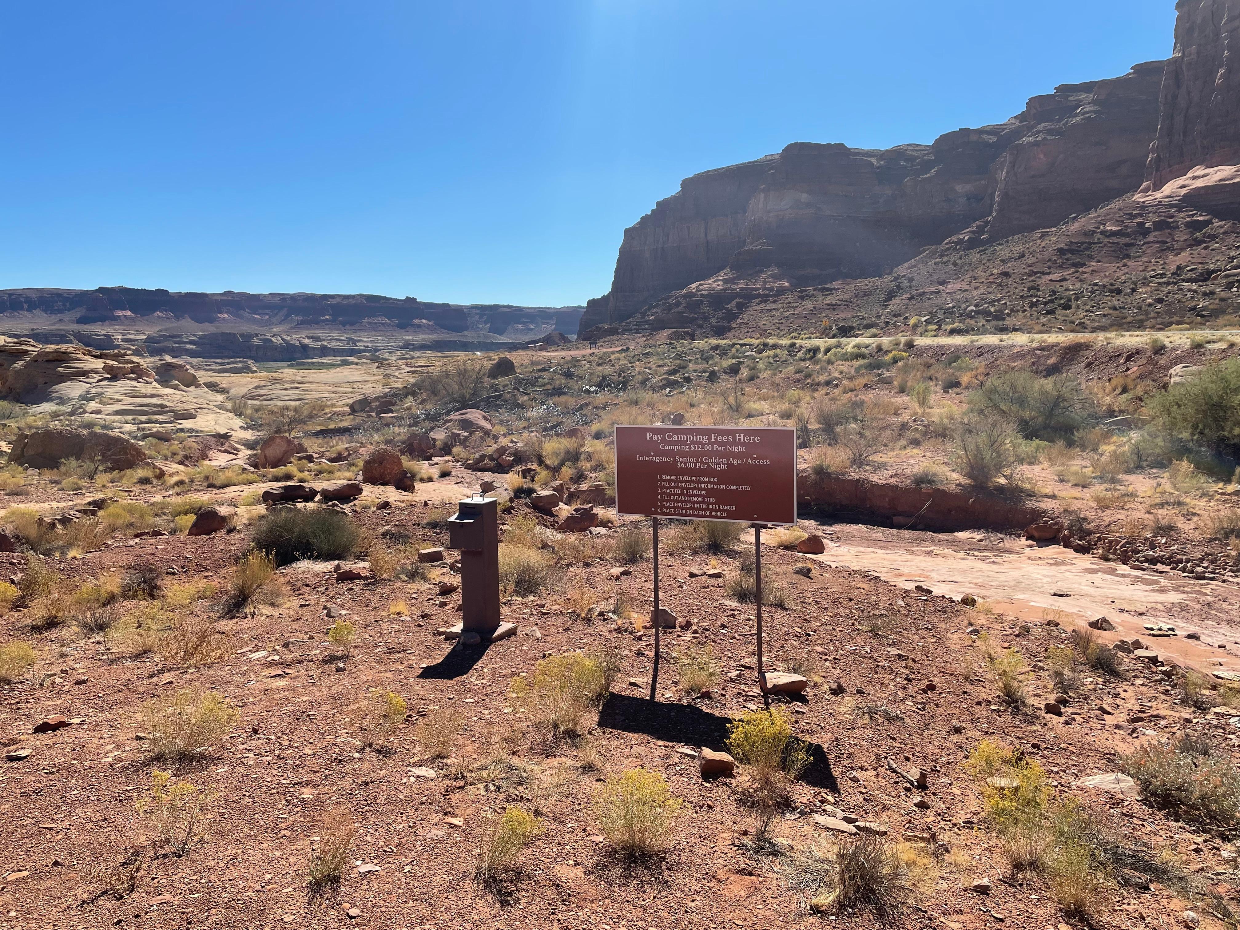 Dirty Devil Camping Area — Dirty Devil primitive camping area