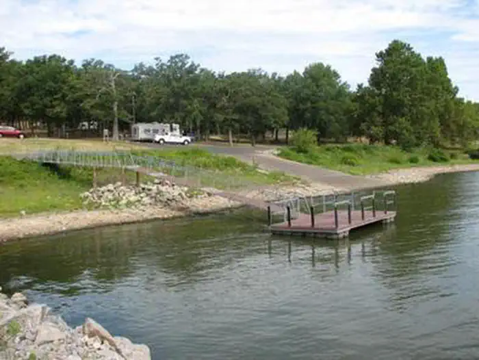 COE Taylor Ferry — Courtesy dock and boat ramp area - Taylor Ferry