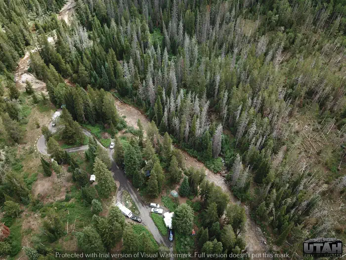 Cobblerest Campground — Cobblerest Campground - aerial
