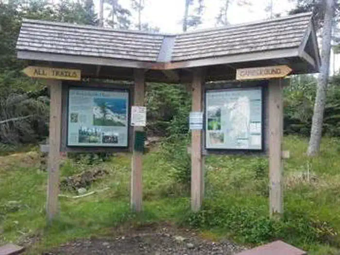 Duck Harbor Campground — Bulletin Boards at Duck Harbor Campground