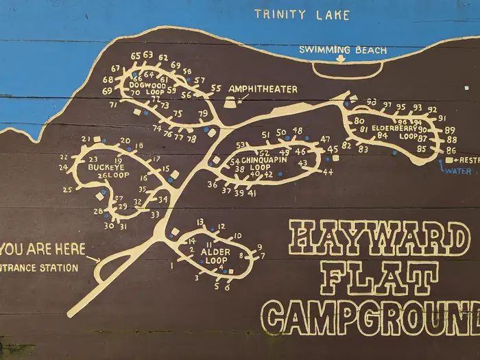 Hayward Flat — HAYWARD FLAT C/G MAP