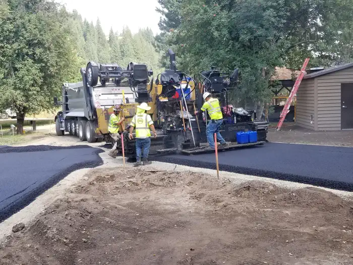 Shadowy St. Joe Campground — New Asphalt