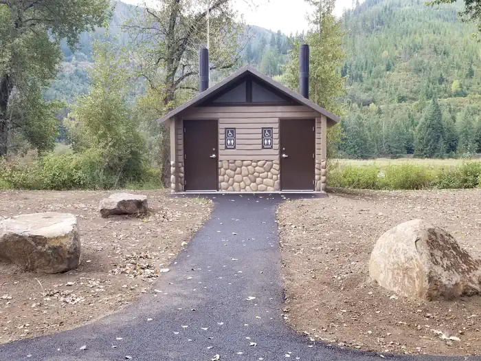 Shadowy St. Joe Campground — Vault Toilets