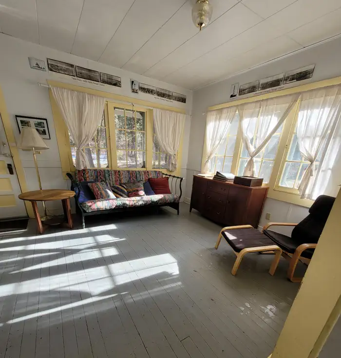 Tucannon Guard Station — Inside the cabin
