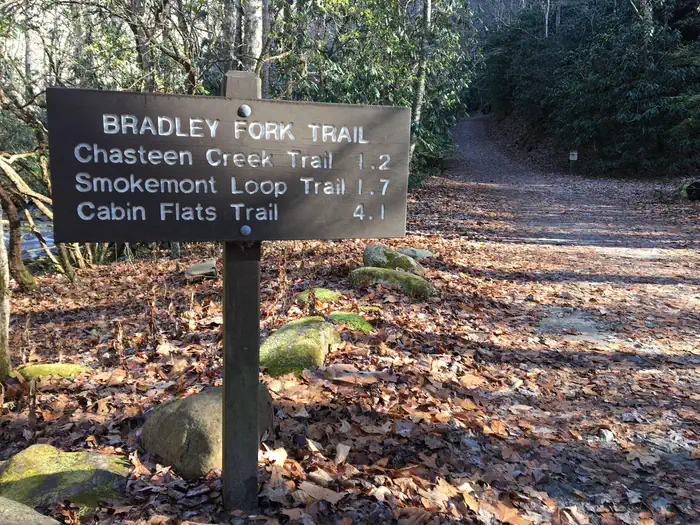 Smokemont Campground — Bradley Fork Trail
