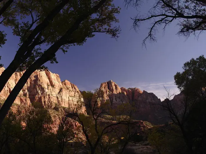 South Campground — South Campground, Zion National Park