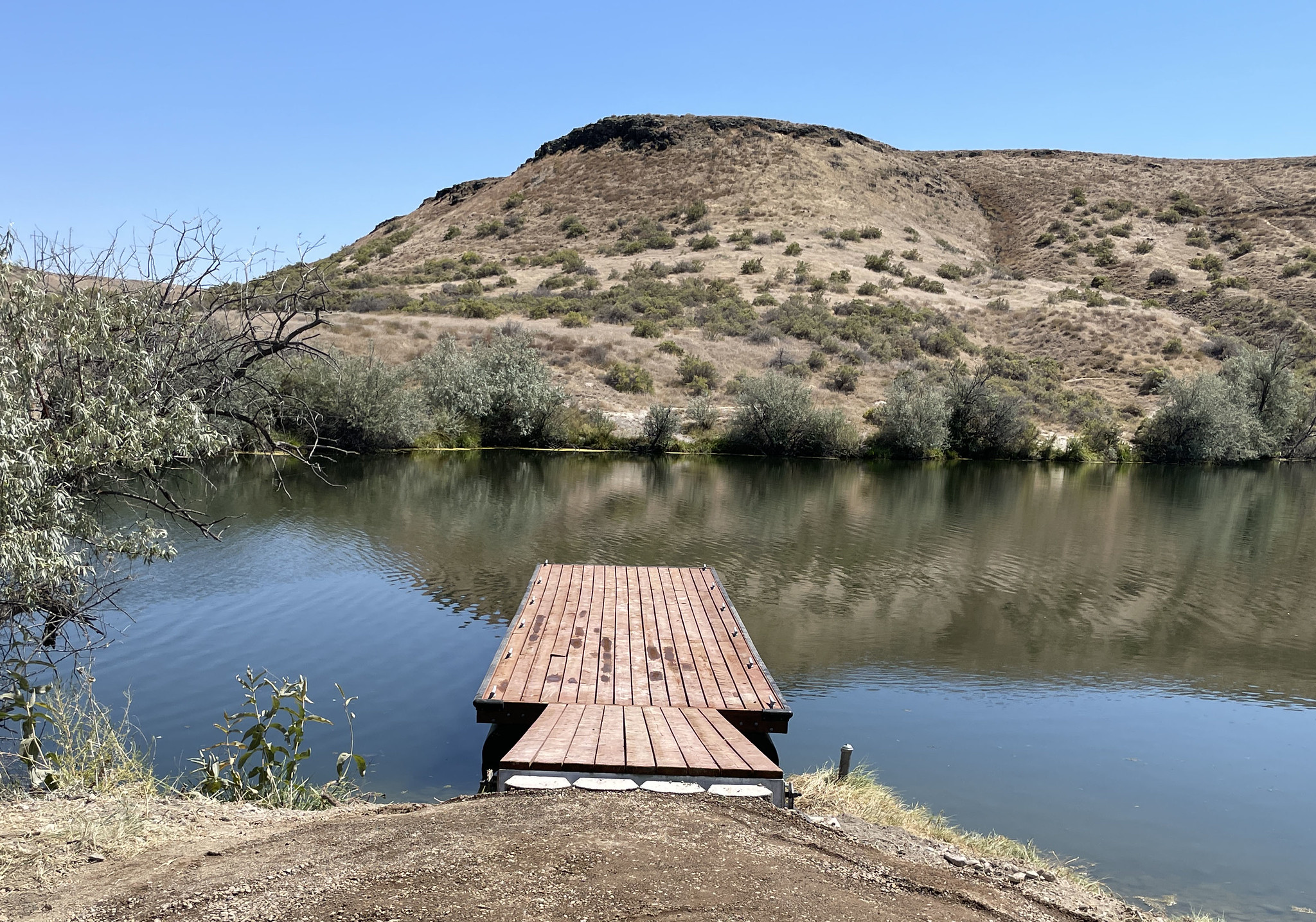 Cove at CJ Strike Reservoir - BLM — New docks at The Cove