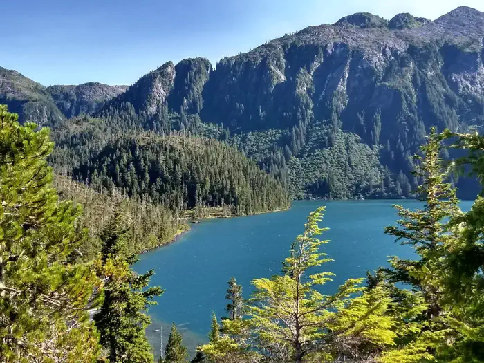 Baranof Lake Cabin β BARANOF LAKE FROM SADIE LAKE TRAIL