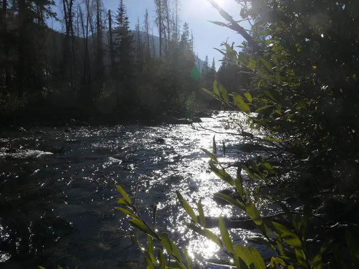 Cascade — River near Cascade Campground