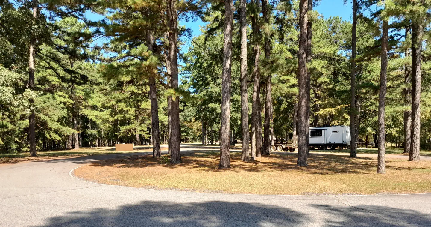 Little Pines Recreation Area — View across campground