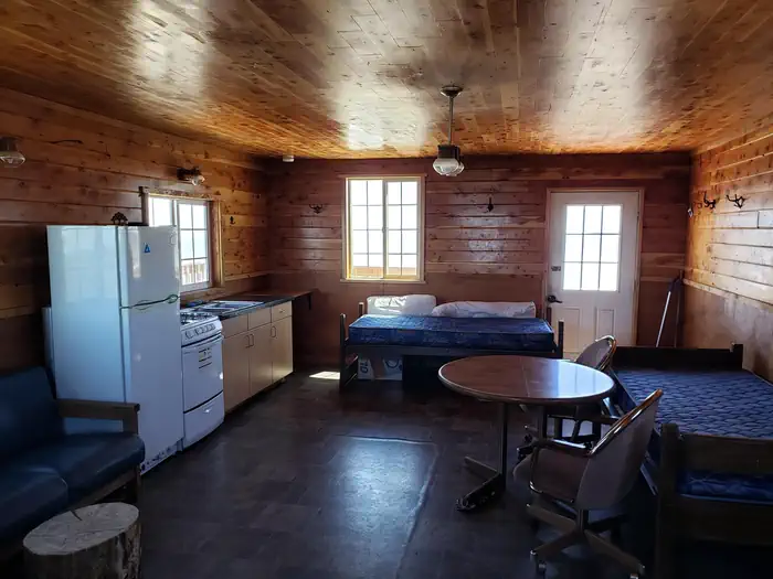 Fremont Point Cabin — Fremont Point Cabin Interior 1